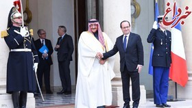 دیدار ولیعهد عربستان با اولاند در پاریس