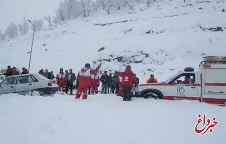 نجات 130 مسافر گرفتار در کولاک آذربایجان غربی