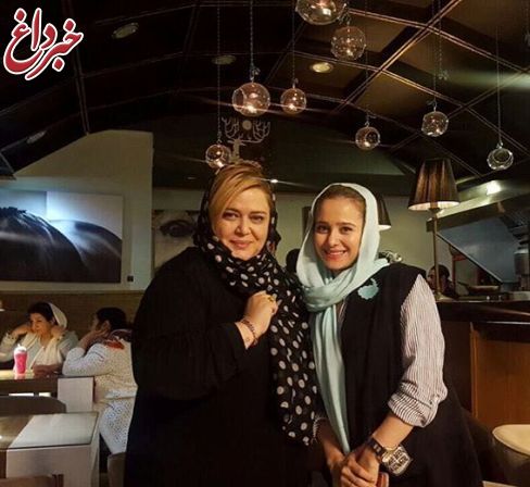 الناز حبیبی در کافه بهاره رهنما! + عکس