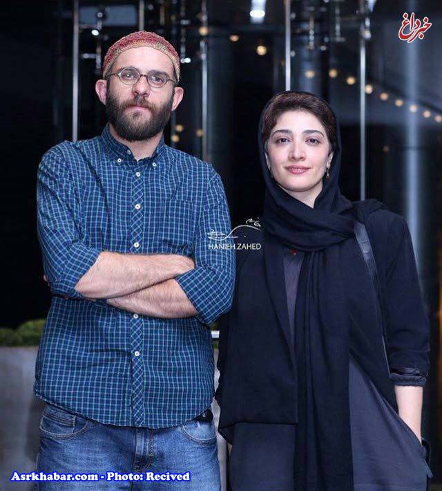 بابک حمیدیان و همسرش مینا ساداتی + عکس