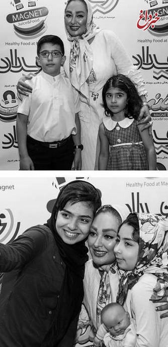 تیپ و ظاهر الهام حمیدی در افتتاحیه یک رستوران! +عکس