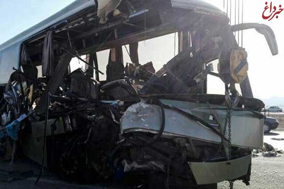 11 کشته و زخمی در تصادف اتوبوس در اتوبان کرج - تهران