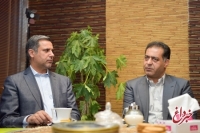 بازدید مدیرعامل و اعضا هیات مدیره بانک قرض الحسنه مهر ایران از ایبِنا
