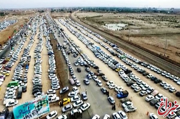 حرکت تمامی خودروها به سمت مرز مهران ممنوع اعلام شد