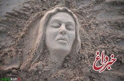 برگزاری مسابقه مجسمه های ماسه ای در کیش