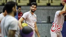 مصدومیت موسوی در تمرین تیم ملی والیبال
