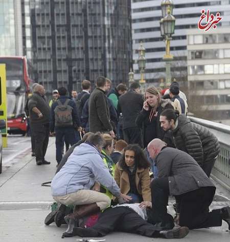 شمار تلفات حمله تروریستی لندن به 5 نفر و شمار افراد زخمی به 40 نفر رسید