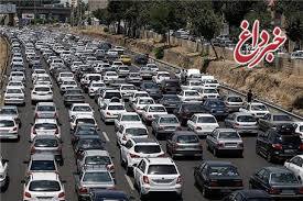 آخرین وضعیت راه‌ها/ترافیک در ورودی تهران/ کاهش دید در محورهای مازندران