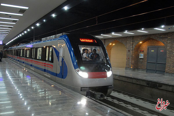 خدمات ویژه شرکت بهره‌برداری مترو در راهپیمایی ۲۲ بهمن