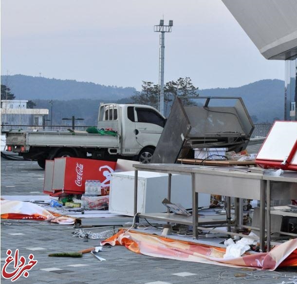 باد شدید المپیک زمستانی را تعطیل کرد / مجروح شدن 16 نفر در پیونگ چانگ