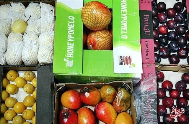 کشف میوه‌های قاچاق در میدان تهران