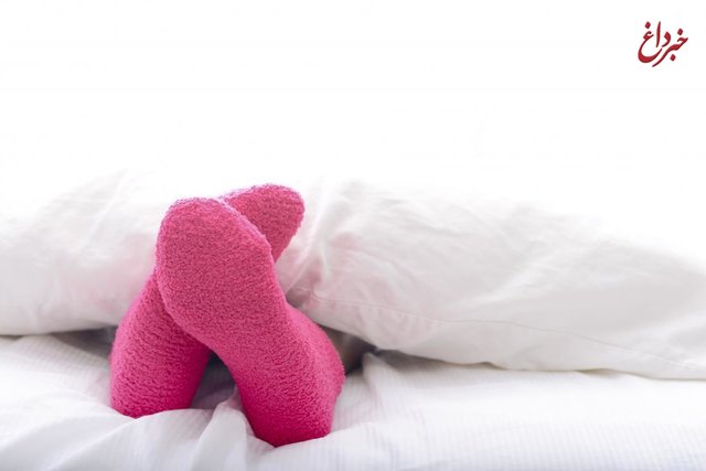 فوائد خوابیدن با جوراب/  پوست گرم با سریع‌تر به خواب رفتن مرتبط است