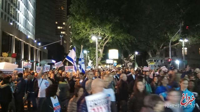 تظاهرات اسرائیلی‌ها علیه فساد مسئولان