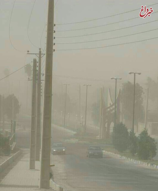 گرد و غبار مدارس شیفت صبح مهران را تعطیل کرد