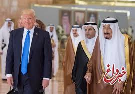 ترامپ، پادشاه عربستان را 