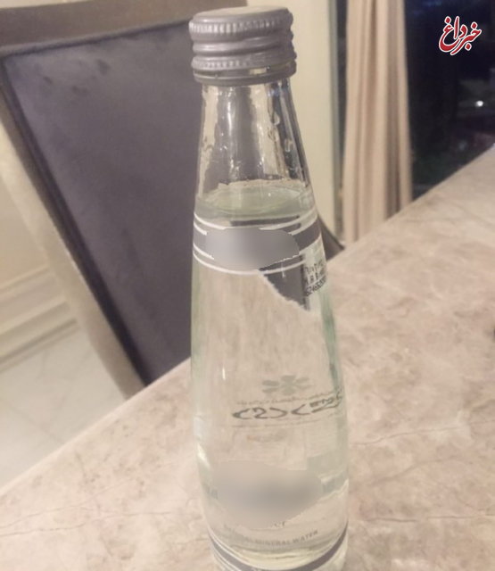 آب با بسته‌بندی شیشه‌ای برای رستوران‌های لوکس