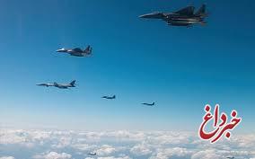 پرواز جنگنده‌های آمریکا نزدیک کره شمالی