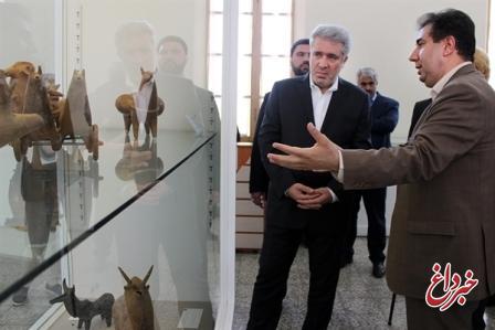 بازدید رئیس سازمان میراث‌فرهنگی از موزه ایران باستان