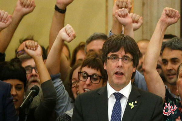 دادستان اسپانیا خواستار دستگیری رهبر کاتالونیا شد