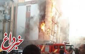 آتش سوزی هتل زائران ایرانی در نجف/ اعزام نیروهای امدادی به محل