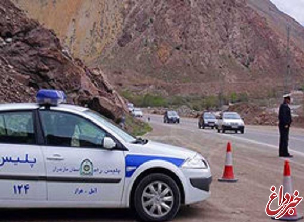 ترافیک نیمه‌سنگین در آزادراه کرج-قزوین/ اعلام محورهای مسدود