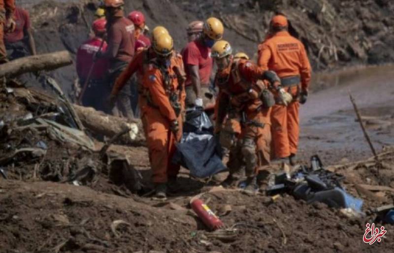 تلفات حادثه شکسته شدن سد در برزیل به 84 نفر رسید / 276 نفر مفقود هستند