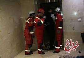 نجات ۹ نفر از کابین متوقف شده آسانسور