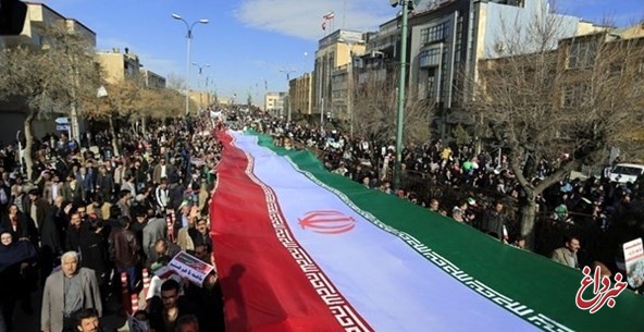 روایت «المیادین» از راهپیمایی چهلمین سالگرد انقلاب در ایران