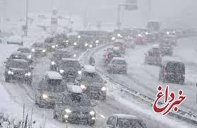 ترافیک سنگین، برف و کولاک در هراز و فیروزکوه