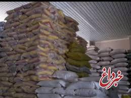 کشف ۳۸ تن برنج تقلبی در قزوین