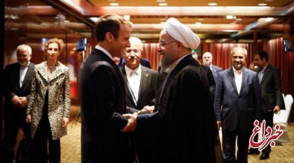 گفت‌وگوی روسای جمهور ایران و فرانسه/روحانی: برجام قابل مذاکره نیست/مکرون: اروپا از برجام دفاع می‎کند
