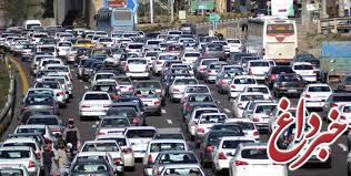ترافیک سنگین در مسیرهای منتهی به مرقد امام خمینی(ره)