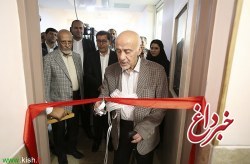 افتتاح آزمایشگاه هنرستان مبین خلیج فارس با حضور مدیرعامل سازمان منطقه آزاد کیش