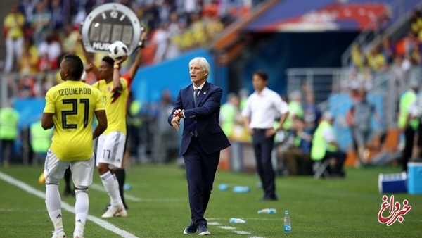 سرمربی کلمبیا: دشوار بود با یک بازیکن کمتر بر ژاپن غلبه کنیم