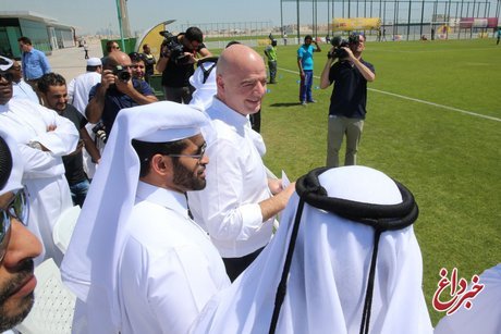 دیدار دوباره رئیس فدراسیون بین‌المللی فوتبال فیفا با ولیعهد عربستان