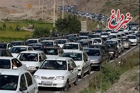 وضعیت ترافیکی  در جاده هراز و چالوس/ اعلام 7 محور مسدود