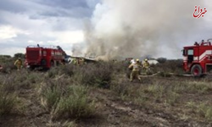 هواپیمای مسافربری مکزیک با ۸۰ مسافر سقوط  کرد