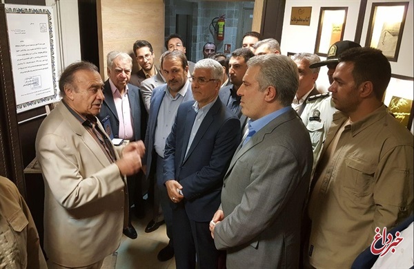 بازدید رئیس سازمان میراث‌فرهنگی از موسسه مطبوعاتی خبر و دفتر روزنامه توریسم در شیراز