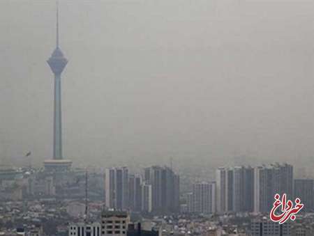 کیفیت هوای تهران، در شرایط ناسالم