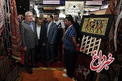 بازدید رئیس سازمان میراث‌فرهنگی از نمایشگاه گردشگری و صنایع‌دستی مشهد