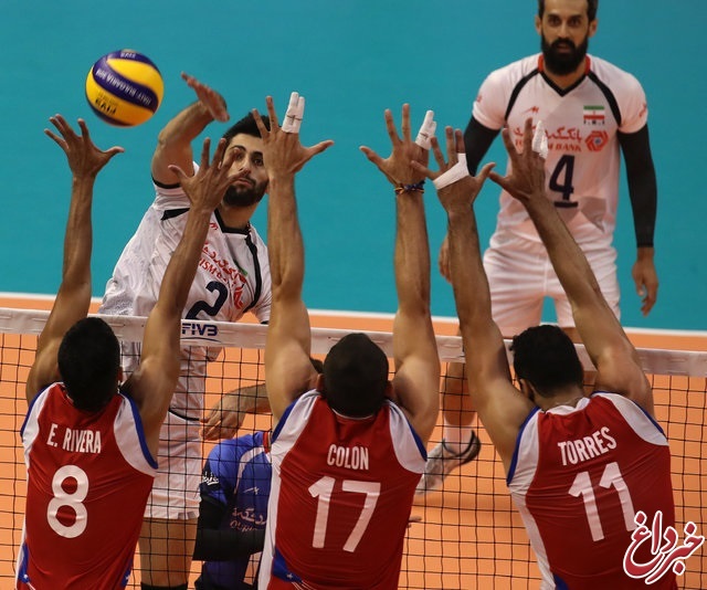 آغاز مقتدرانه والیبال ایران در قهرمانی جهان با شکست پورتوریکو