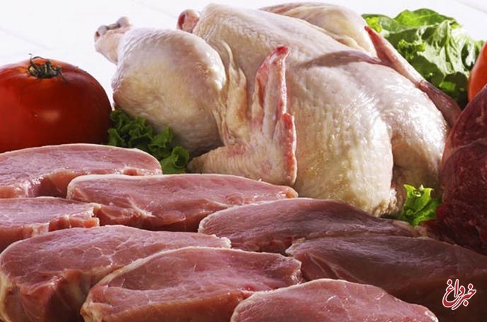 سیر نزولی قیمت مرغ و گوشت در برخی استان‌ها