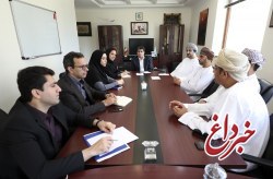 نشست معاون اقتصادی سازمان منطقه آزاد کیش با هیات عمانی