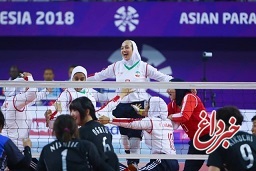 تیم ملی والیبال نشسته زنان نایب قهرمان شد