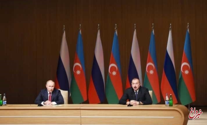 پوتین: پروژه‌های مشترکی با آذربایجان در دریای خزر اجرا می‌کنیم