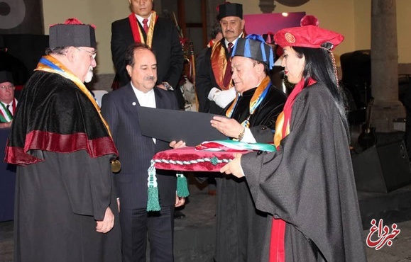 نهادهای فرهنگی مکزیک به سفیر ایران مدال افتخار دادند