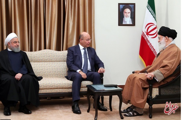 رییس‌جمهور عراق با رهبر انقلاب دیدار کرد