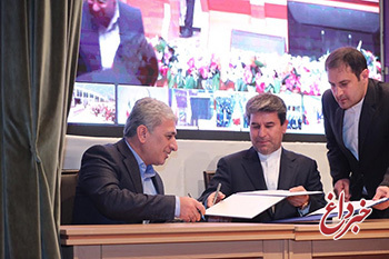 در حضور رئیس جمهور مدیرعامل بانک ملی ایران و استاندار آذربایجان غربی تفاهمنامه همکاری امضا کردند