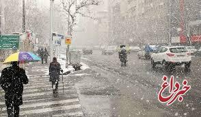 اخطاریه هواشناسی؛ بارش برف در تهران و ۱۰ استان دیگر