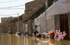 خسارت سیل به ۵۲۵ واحد مسکونی شهری و روستایی خوزستان